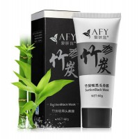 AFY Schwarze Gesichtsmaske aus Bambuskohle 60g Tube